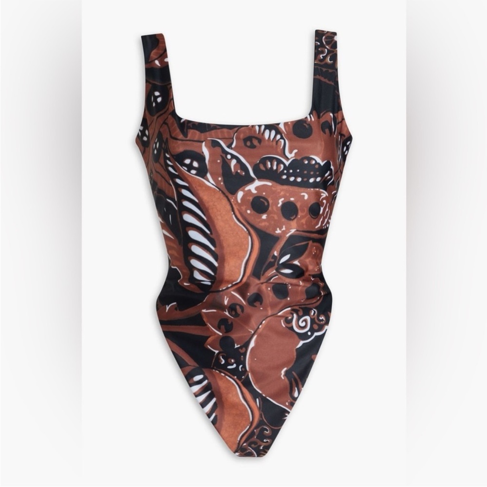 NWT Mara Hoffman Idalia Printed Swimsuit
